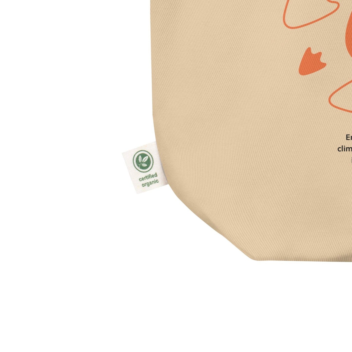 This is Not a Drill Tote Bag - Orange Print