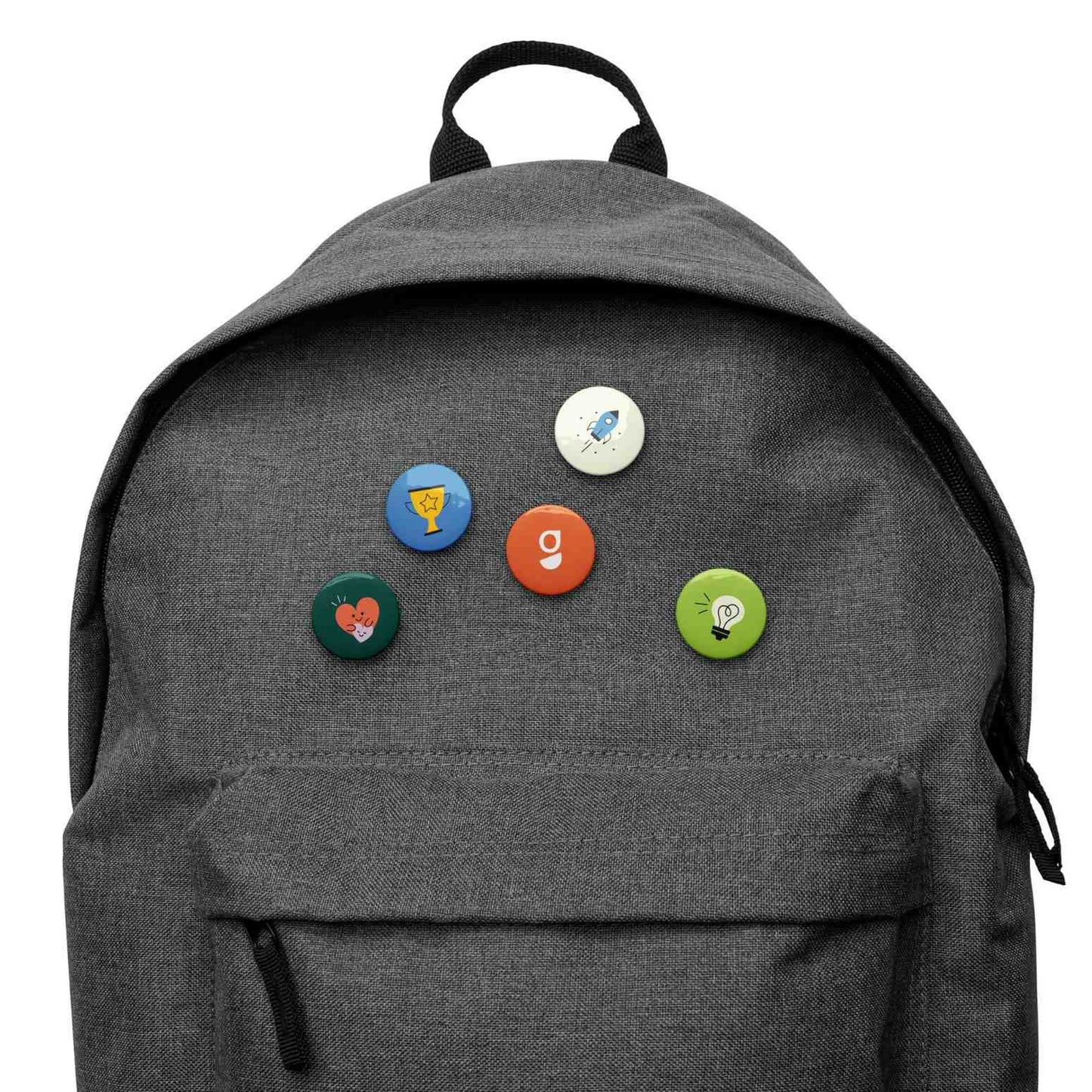 Quest & Conquer Pin Button Set