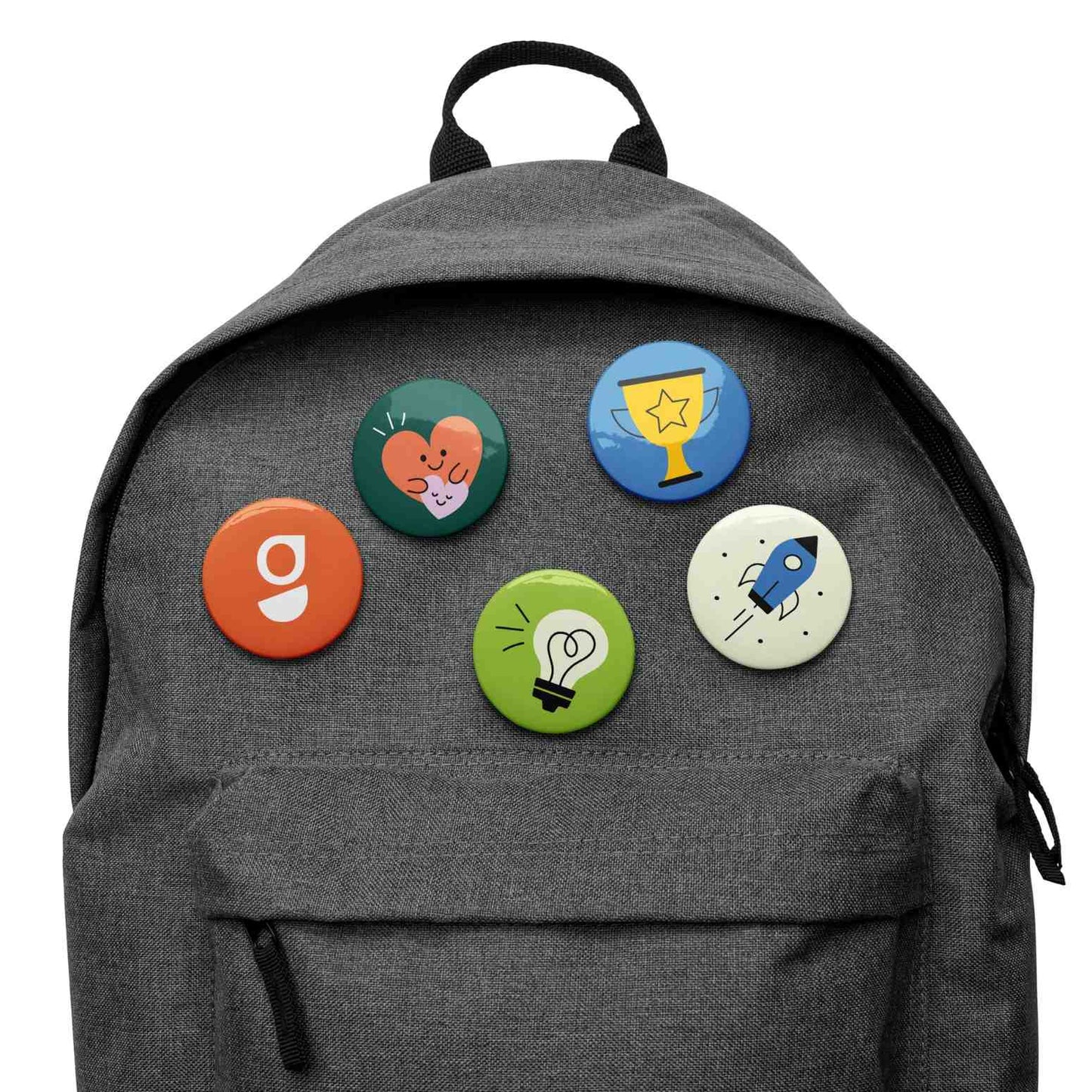 Quest & Conquer Pin Button Set
