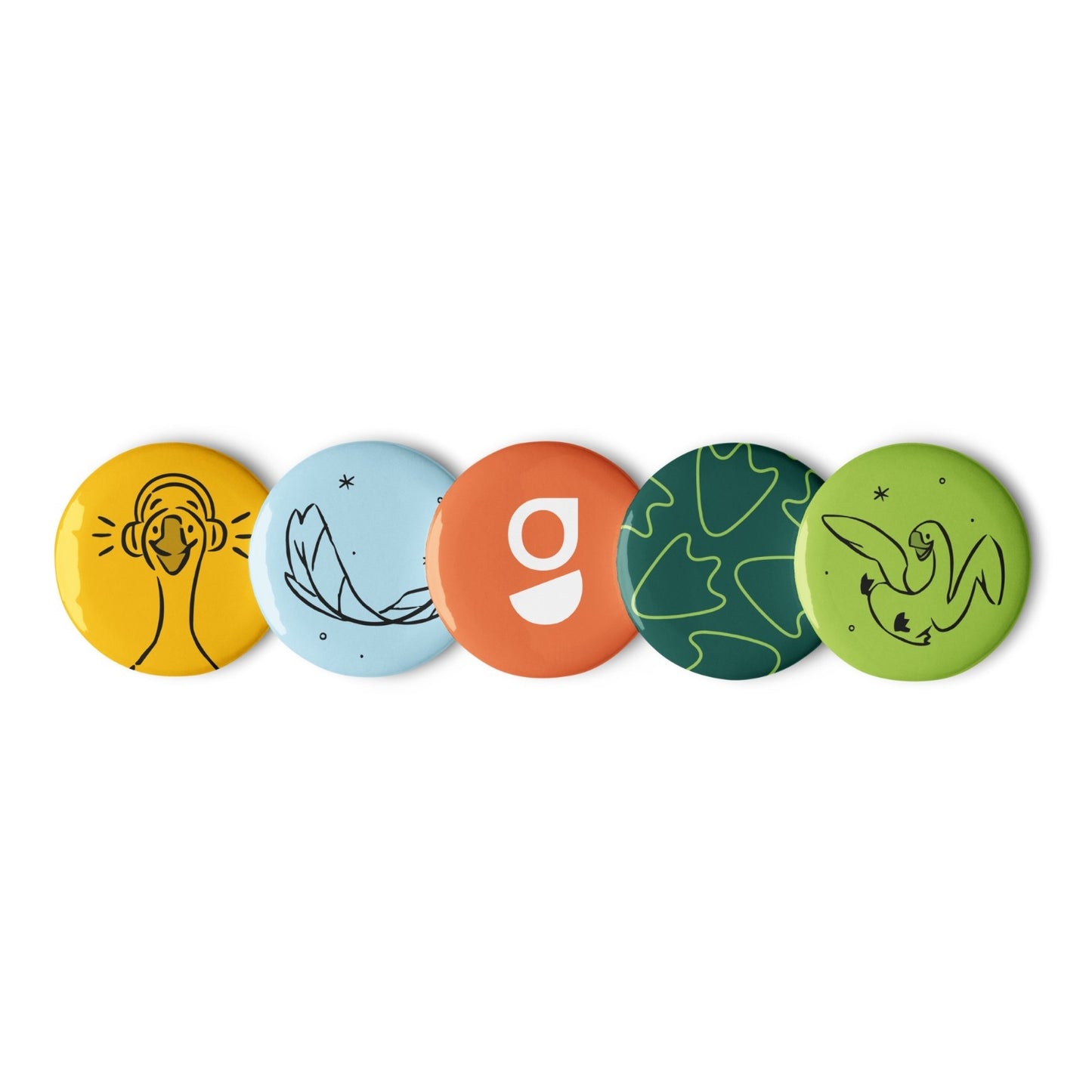 Goosey Good Times Pin Button Set