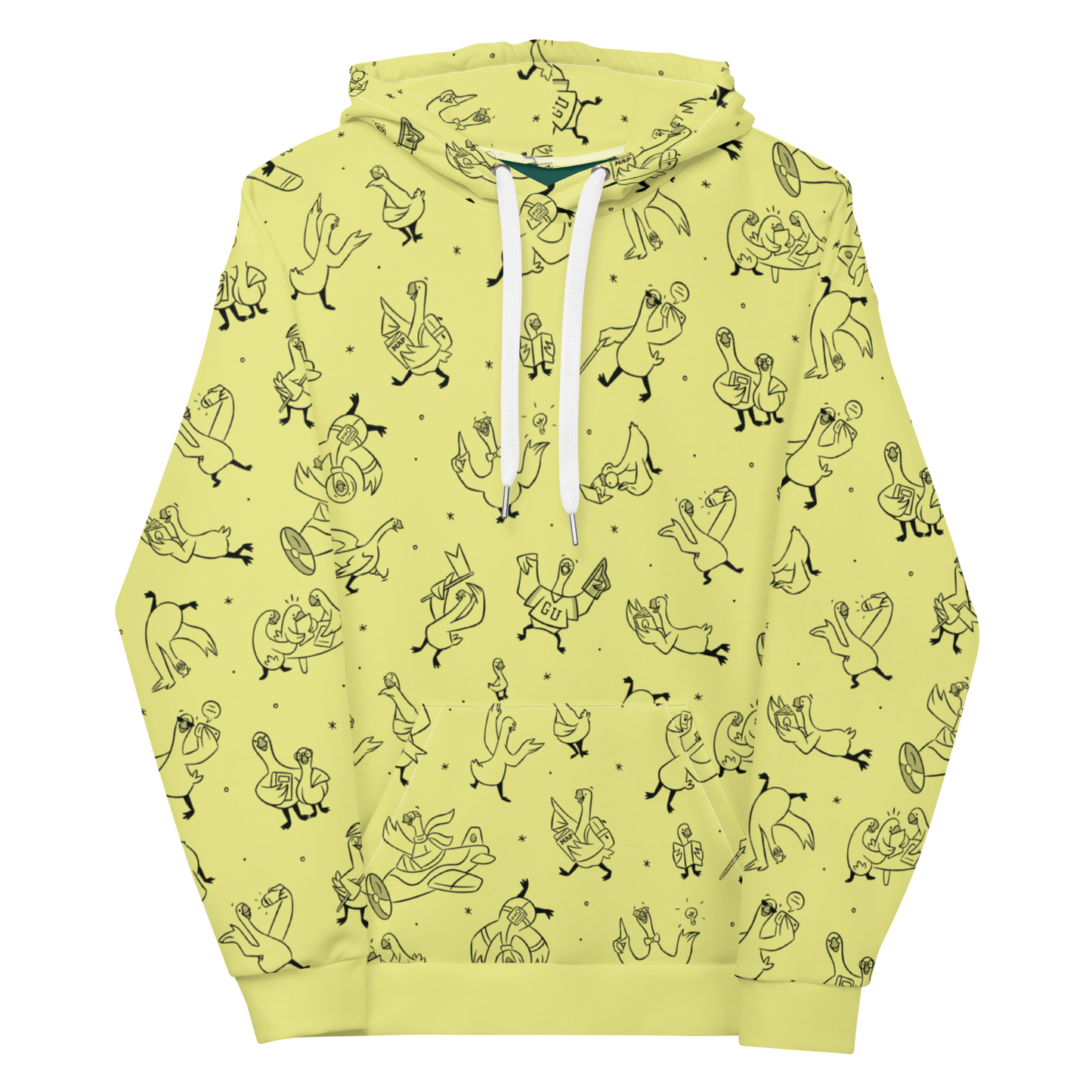 Goosechase Adventure Unisex Hoodie - Lime