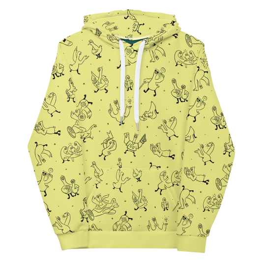 Goosechase Adventure Unisex Hoodie - Lime