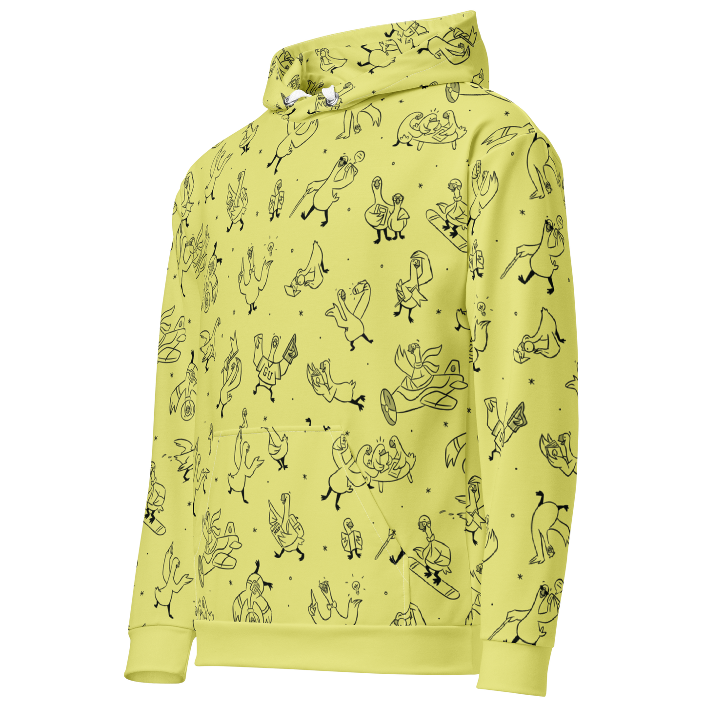 Goosechase Adventure Unisex Hoodie - Lime