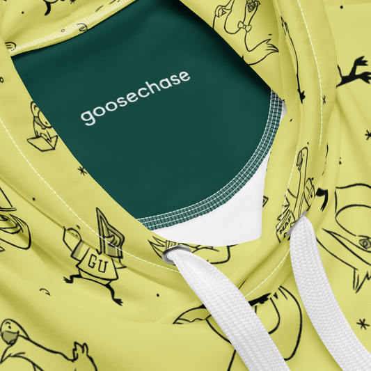 Goosechase Adventure Unisex Hoodie - Lime