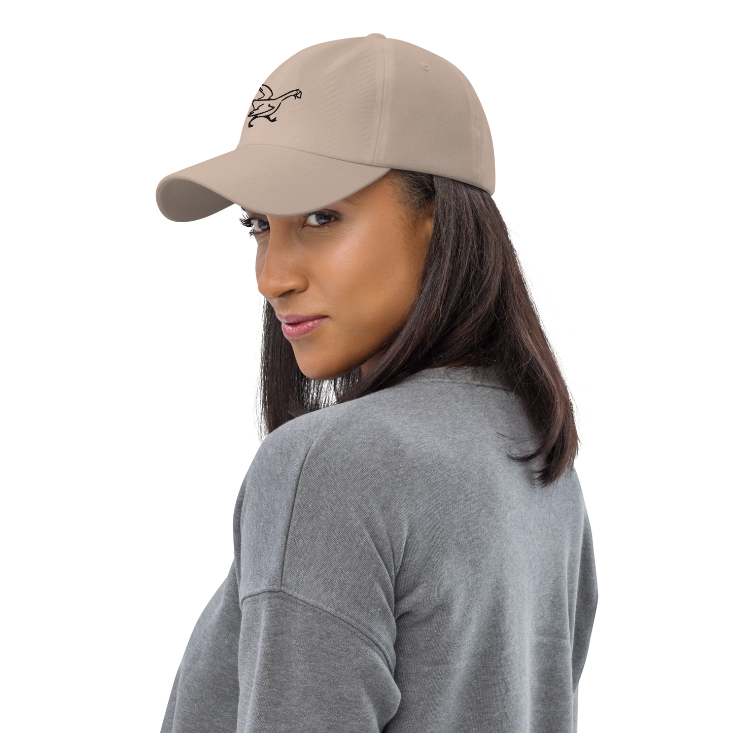 Goose on the Go Classic Dad Cap - Tan