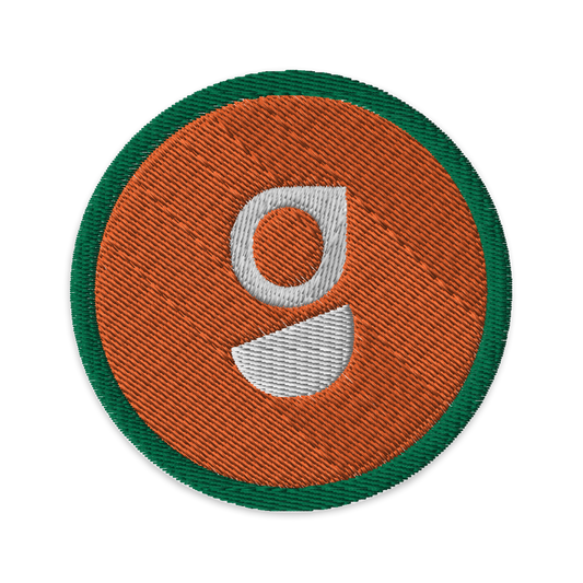 Goosechase Embroidered Patch - Circle