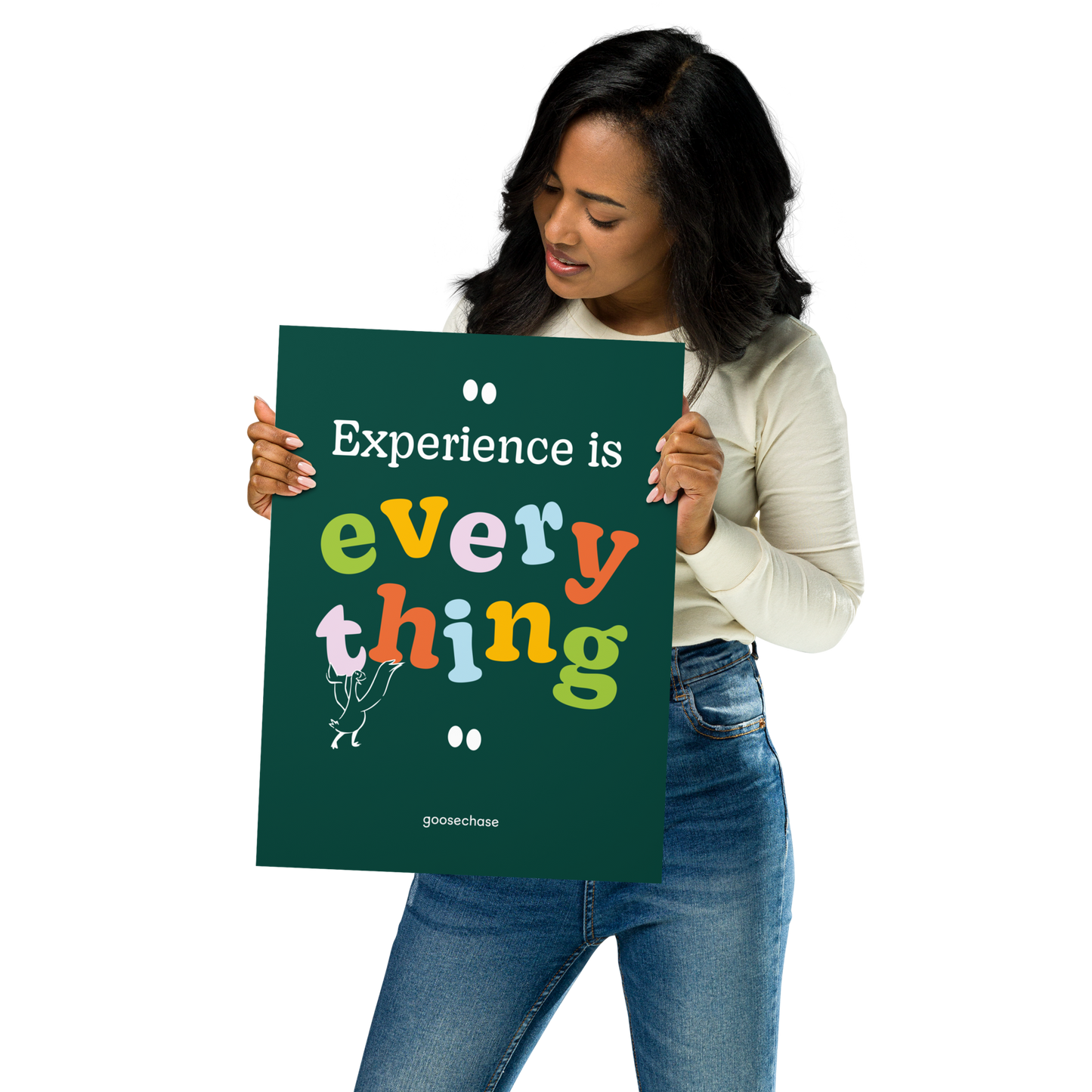 Experience is Everything Poster - 12x16"