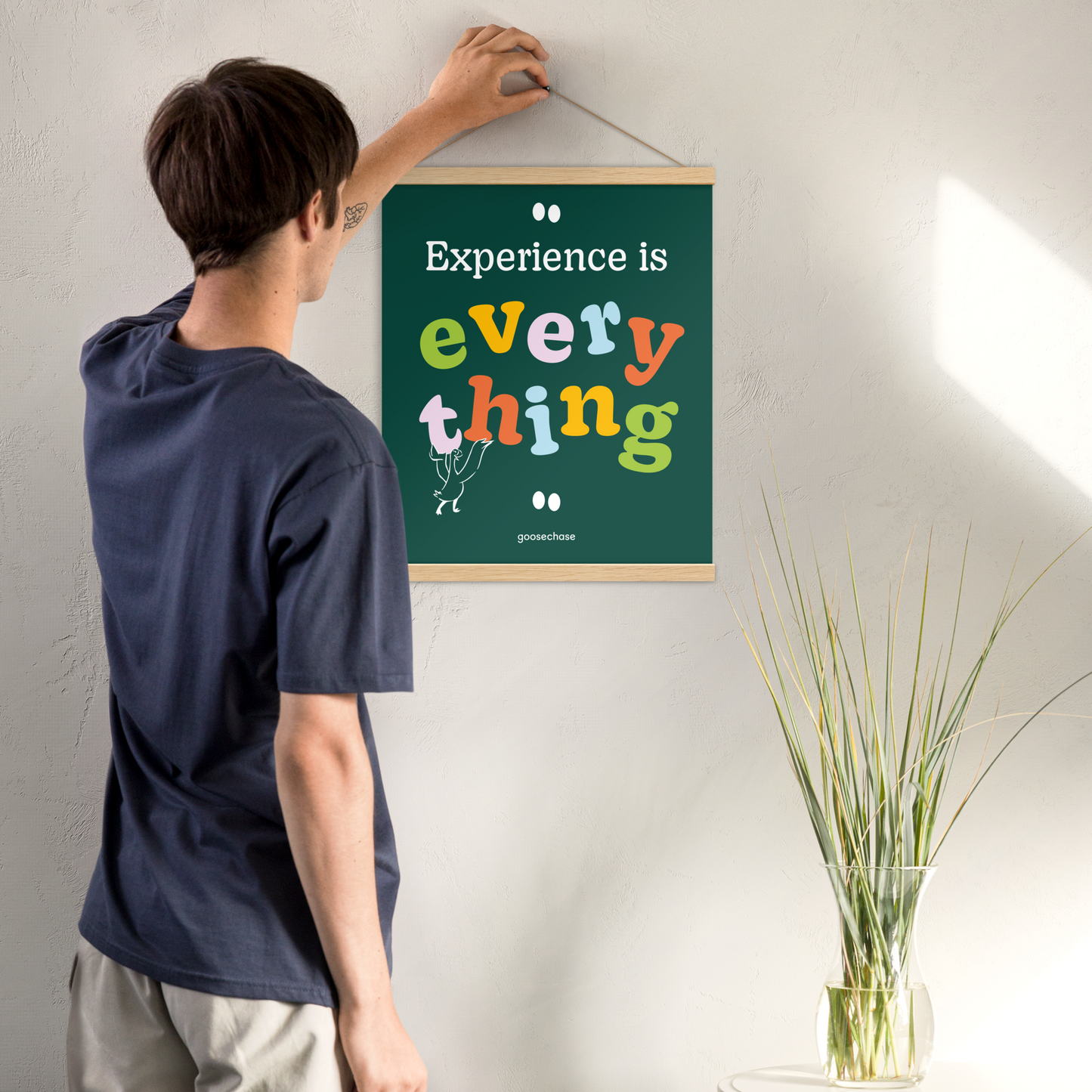 Experience is Everything Poster with Hangers - 16x20