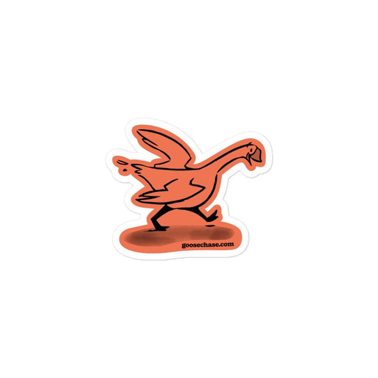 Goose on the Go Sticker