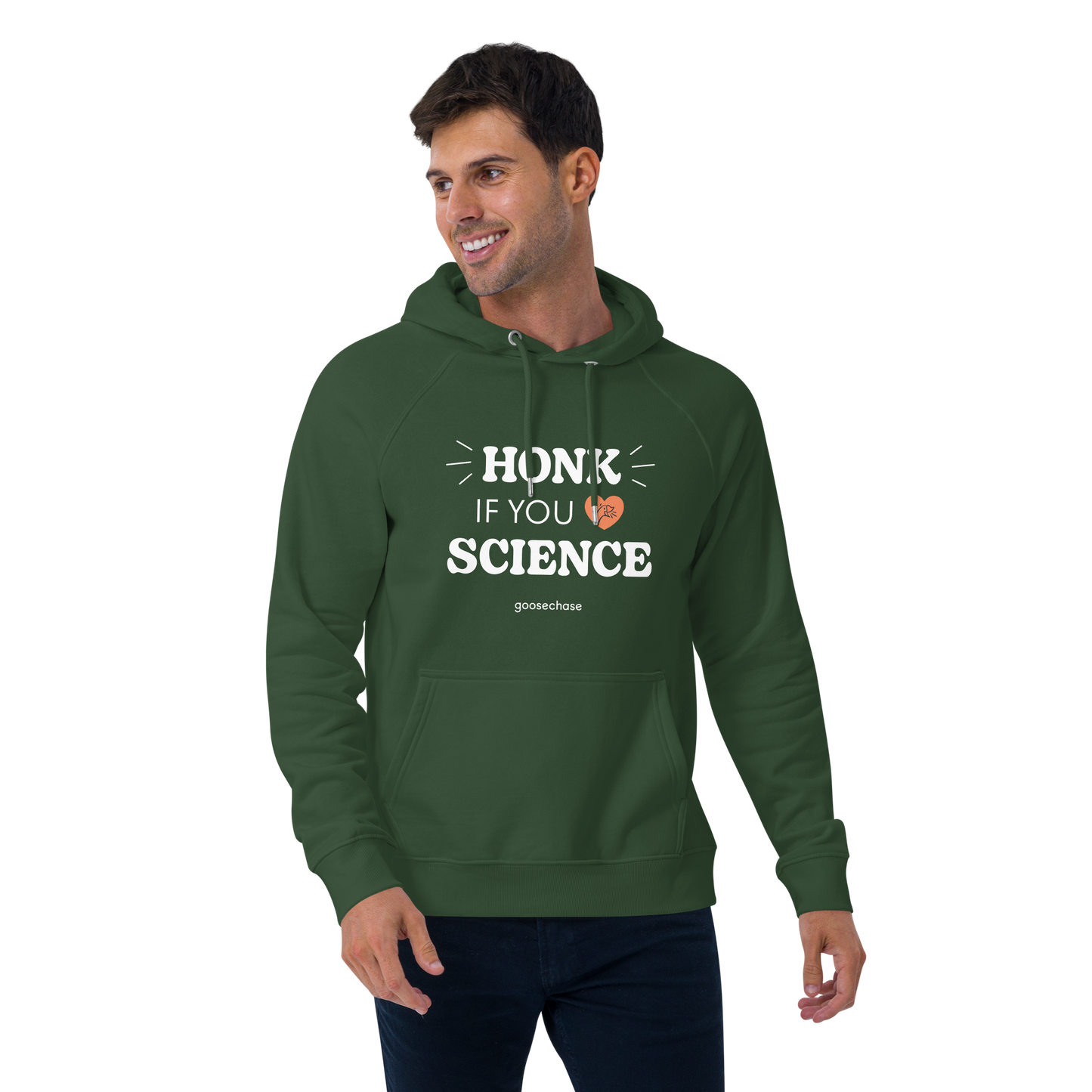 Honk if You Love Science Hoodie - Green