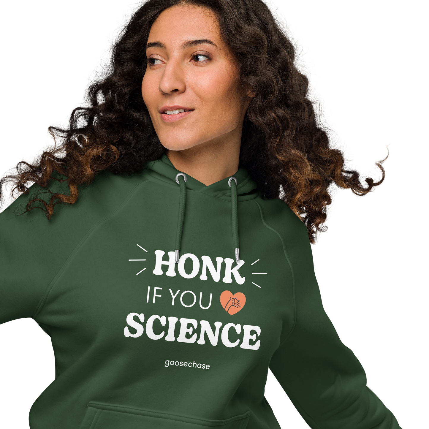 Honk if You Love Science Hoodie - Green