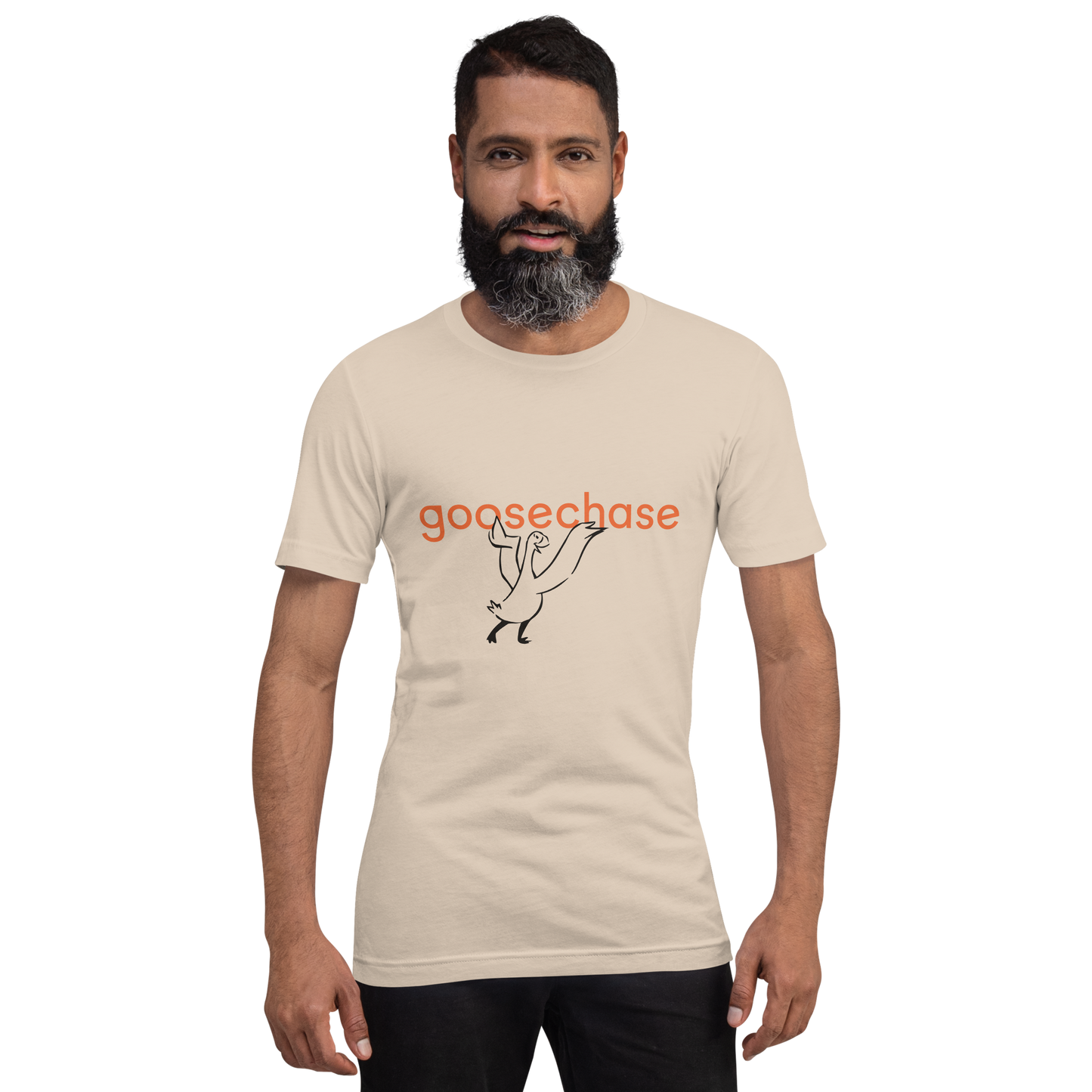 Goosechase Classic Unisex T-shirt - White or Cream