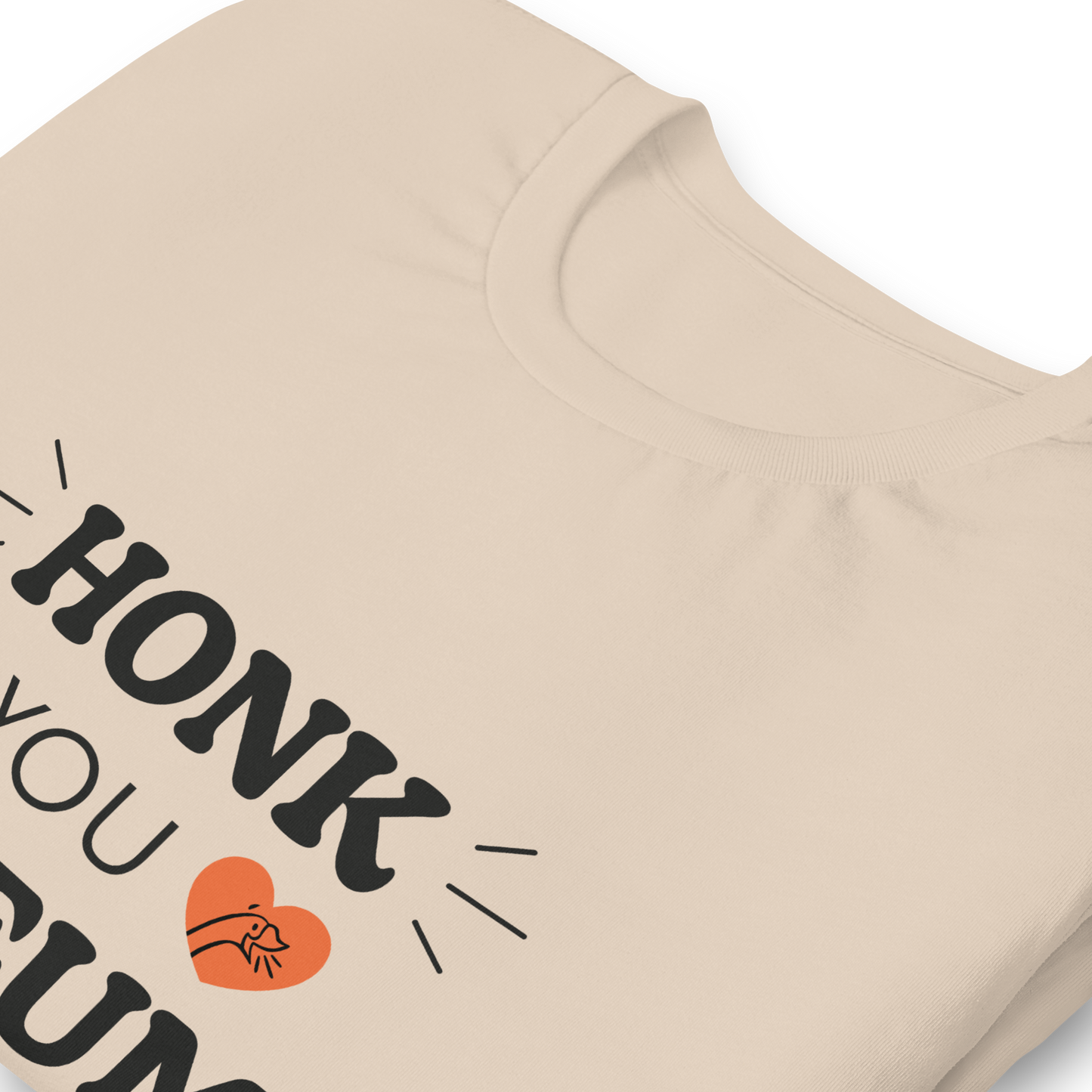 Honk if You Love Museums Unisex Shirt - White or Cream