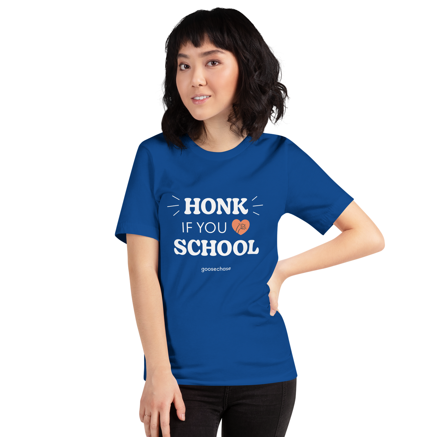 Honk If You Love School Unisex T-shirt - Green or Blue