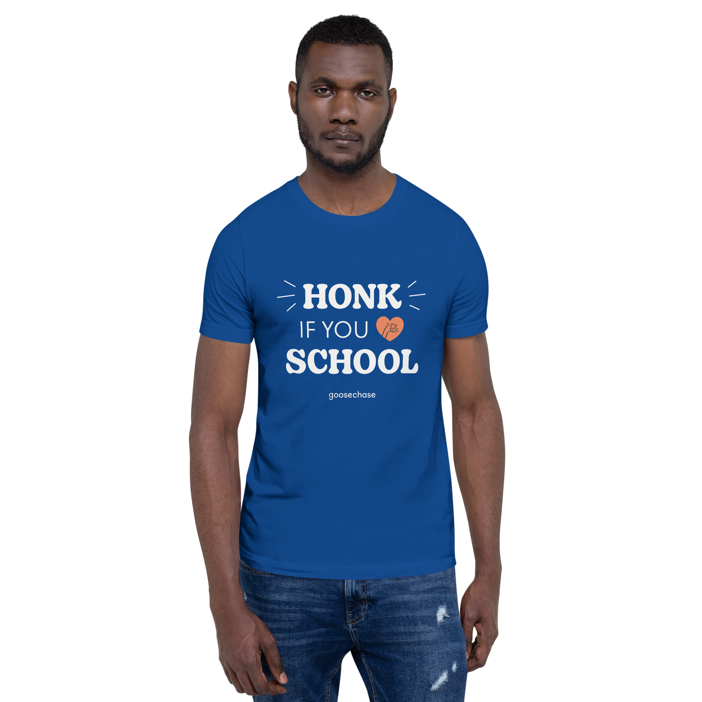 Honk If You Love School Unisex T-shirt - Green or Blue