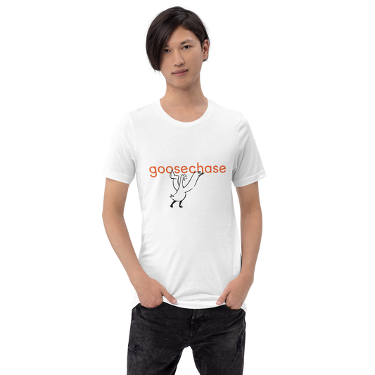 Goosechase Classic Unisex T-shirt - White or Cream