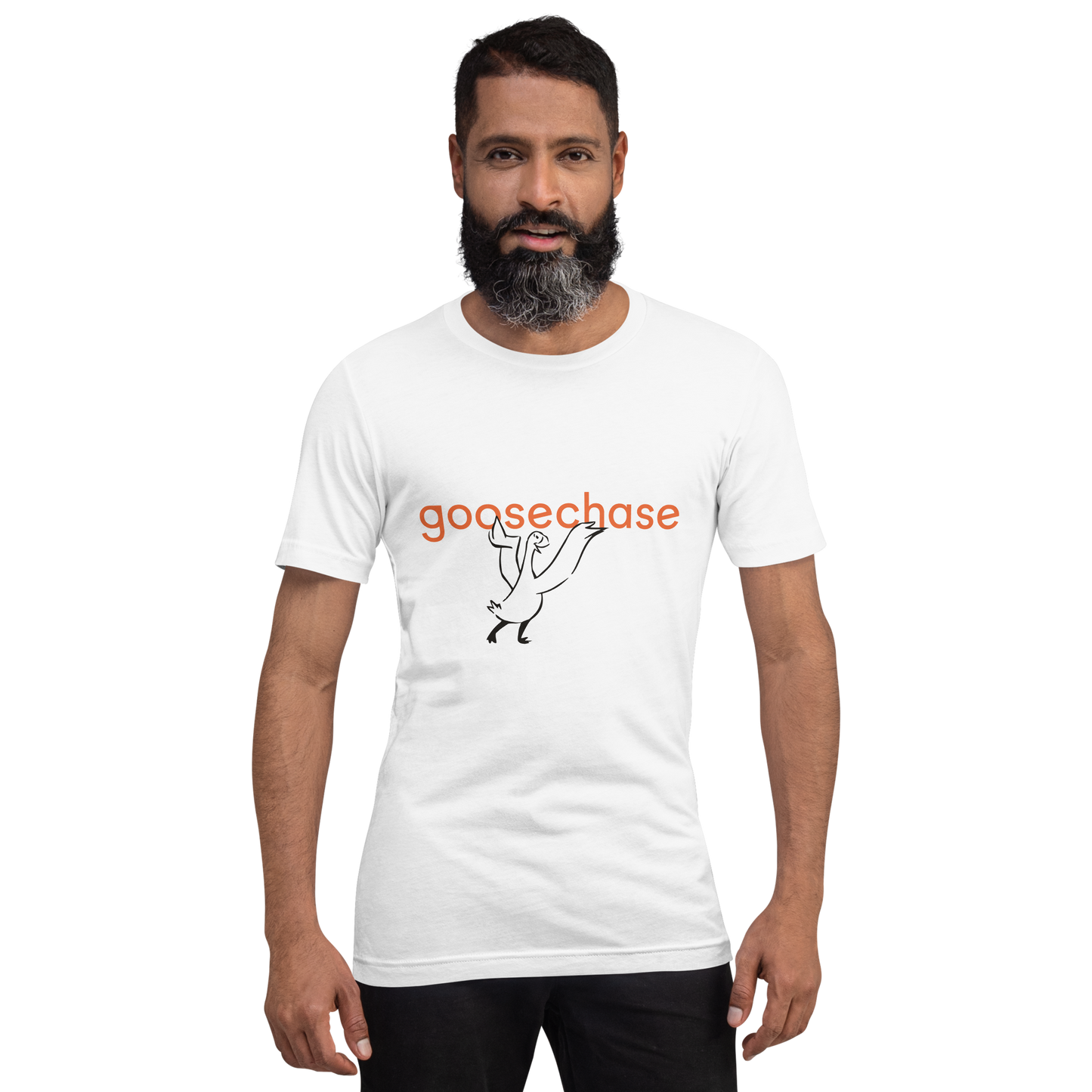 Goosechase Classic Unisex T-shirt - White or Cream