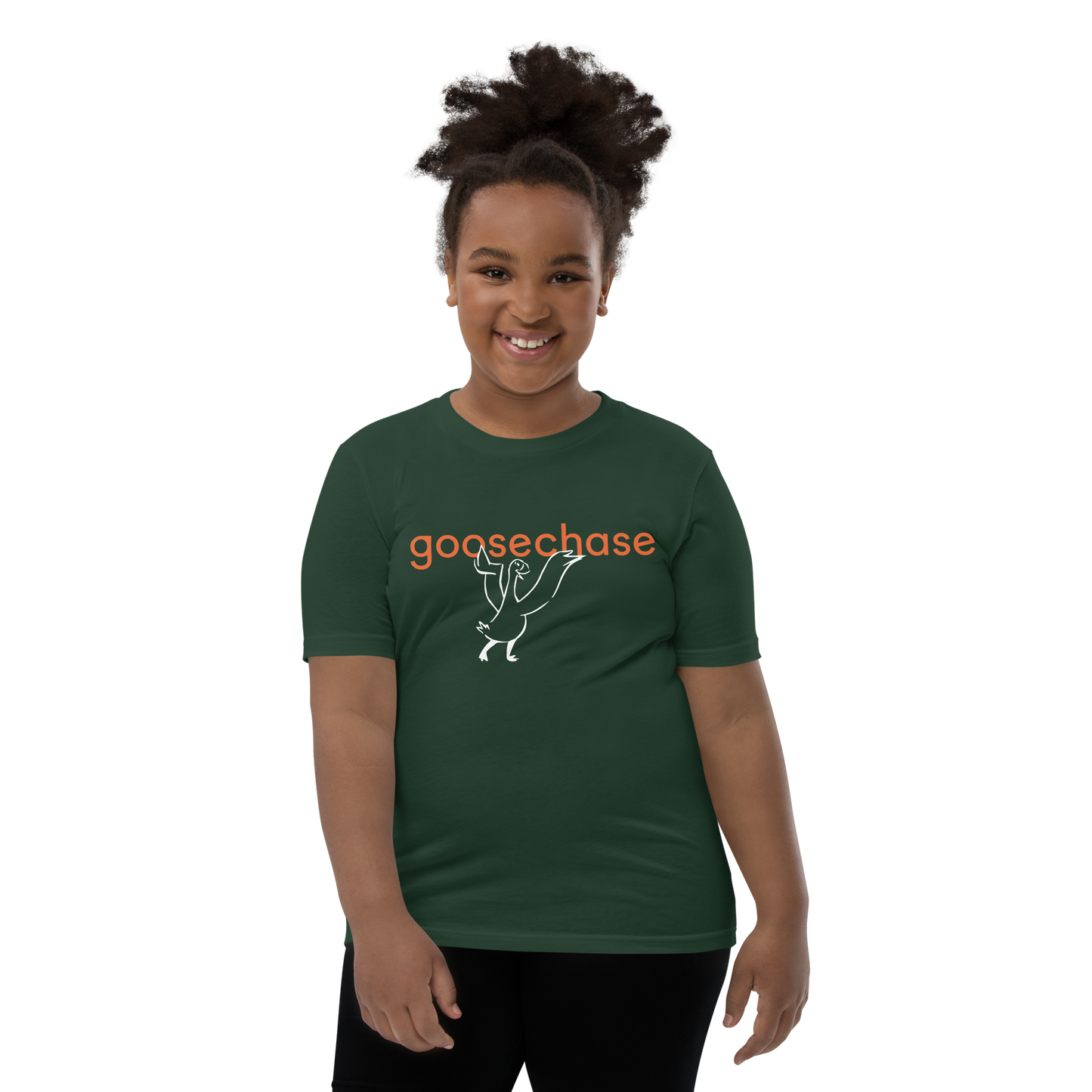 Goosechase Classic Youth T-Shirt - Green or Blue