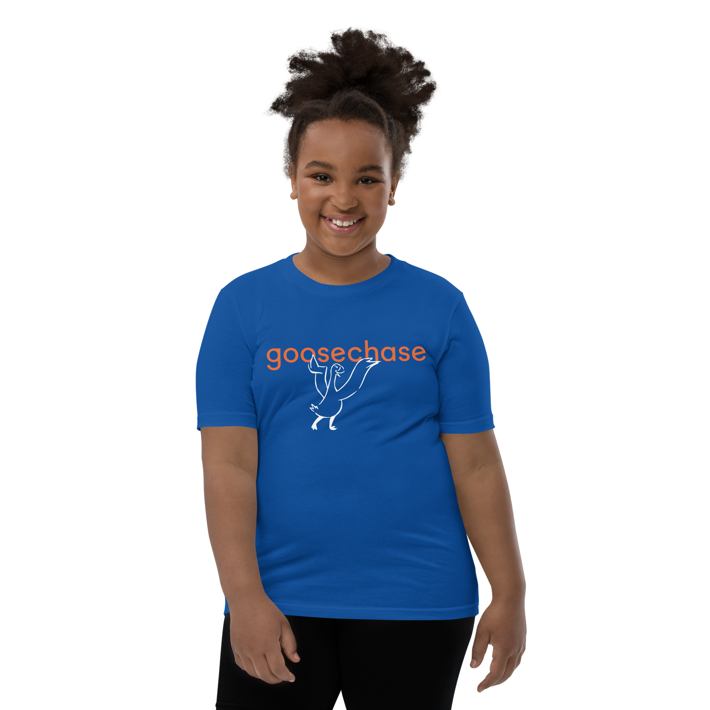 Goosechase Classic Youth T-Shirt - Green or Blue