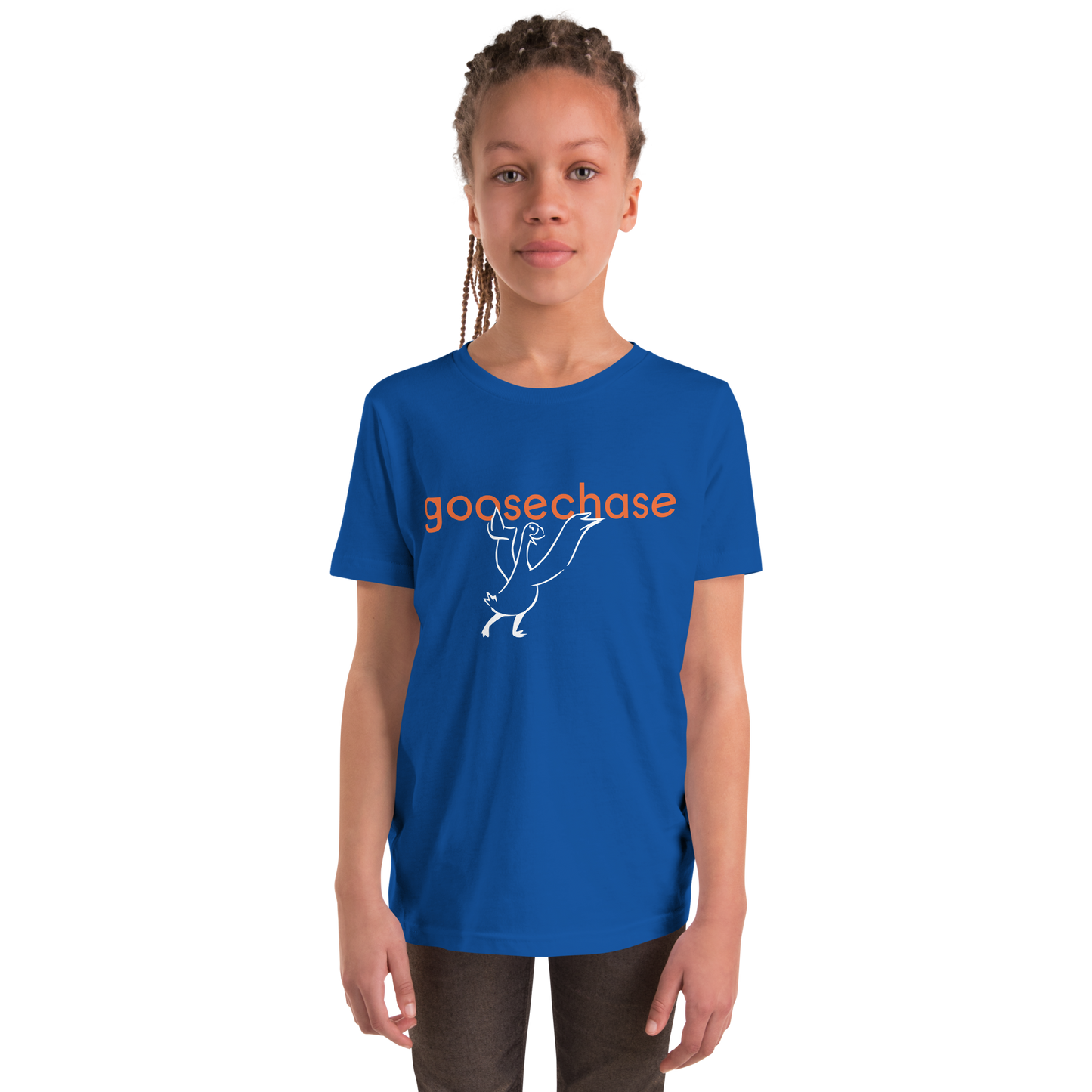 Goosechase Classic Youth T-Shirt - Green or Blue