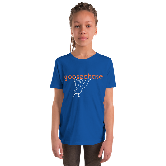 Goosechase Classic Youth T-Shirt - Green or Blue